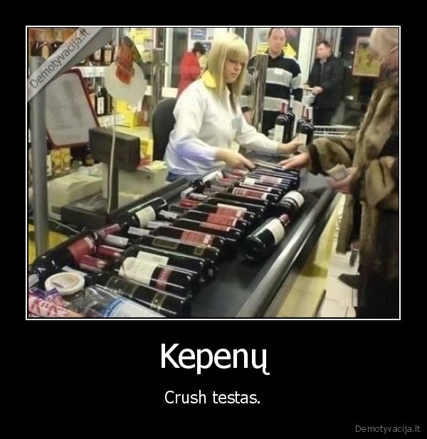 Kepenų - Crush testas.