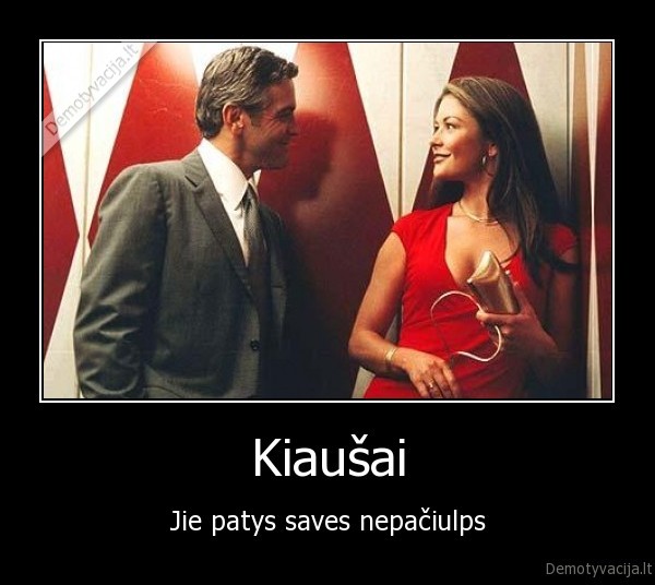 Kiaušai - Jie patys saves nepačiulps