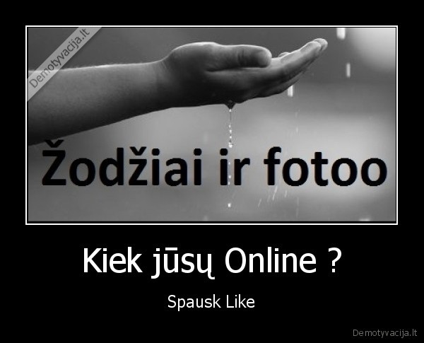Kiek jūsų Online ? - Spausk Like