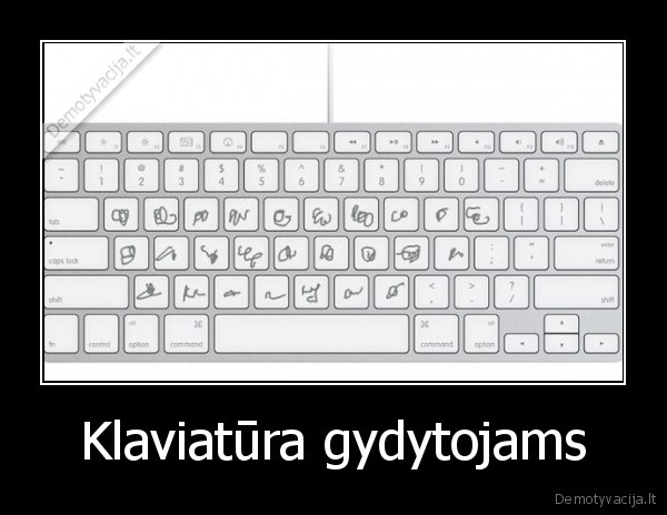 Klaviatūra gydytojams - 