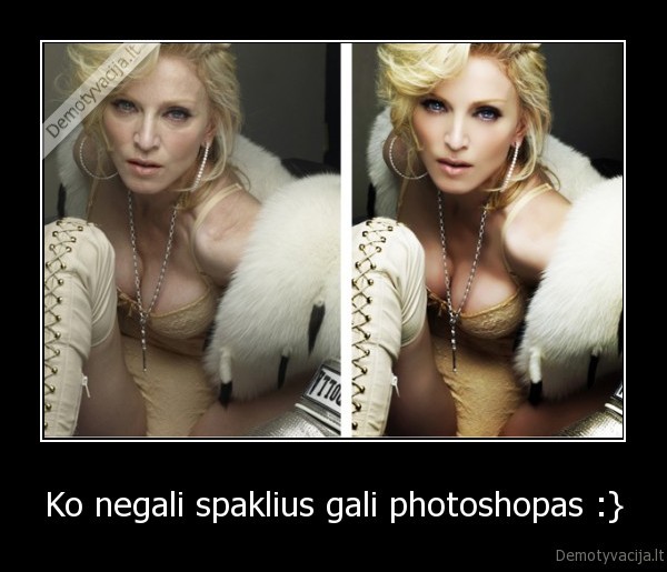 Ko negali spaklius gali photoshopas :} - 