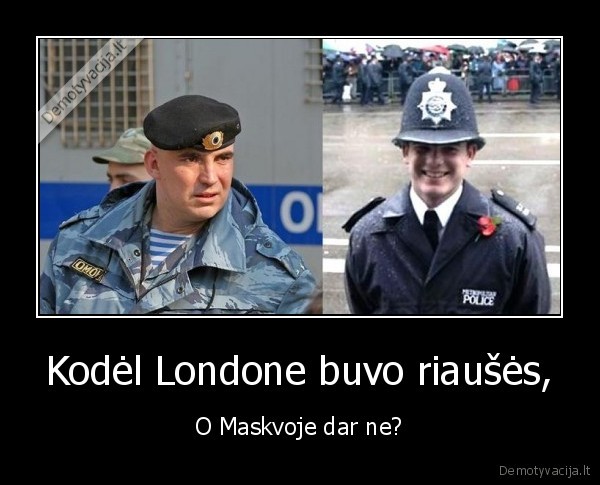 Kodėl Londone buvo riaušės, - O Maskvoje dar ne?