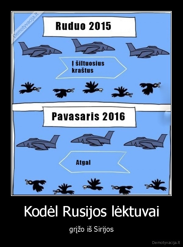 Kodėl Rusijos lėktuvai - grįžo iš Sirijos