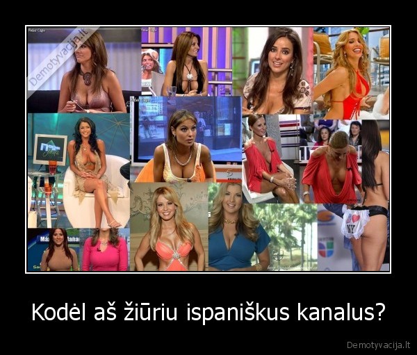 Kodėl aš žiūriu ispaniškus kanalus? - 