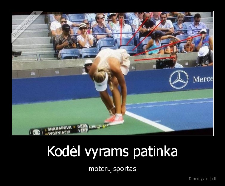 Kodėl vyrams patinka - moterų sportas