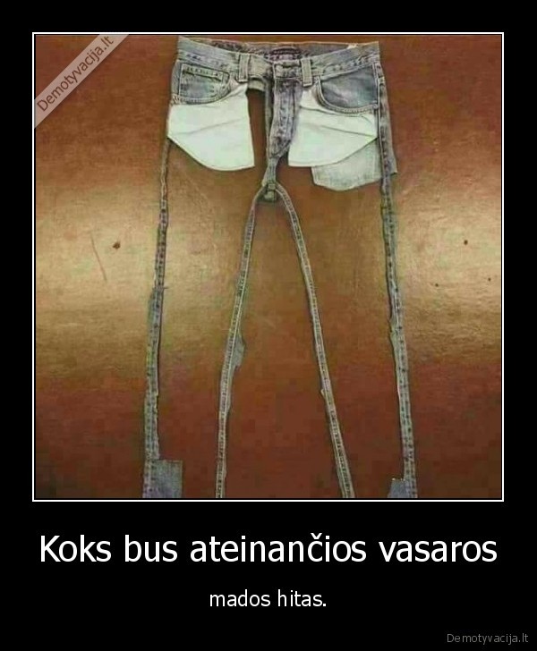 Koks bus ateinančios vasaros - mados hitas.