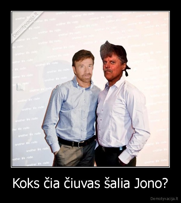 Koks čia čiuvas šalia Jono? - 