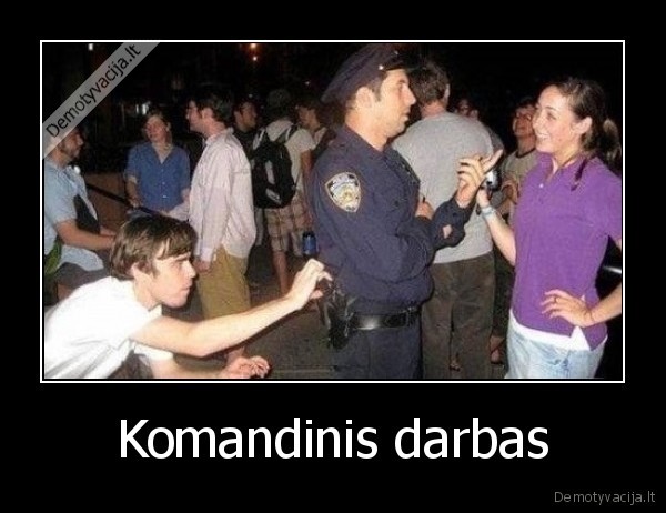 Komandinis darbas - 