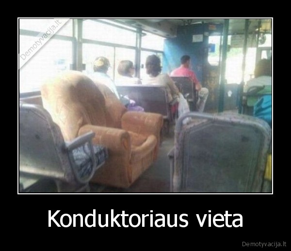 Konduktoriaus vieta - 