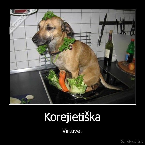 Korejietiška - Virtuvė.