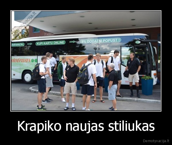 Krapiko naujas stiliukas - 