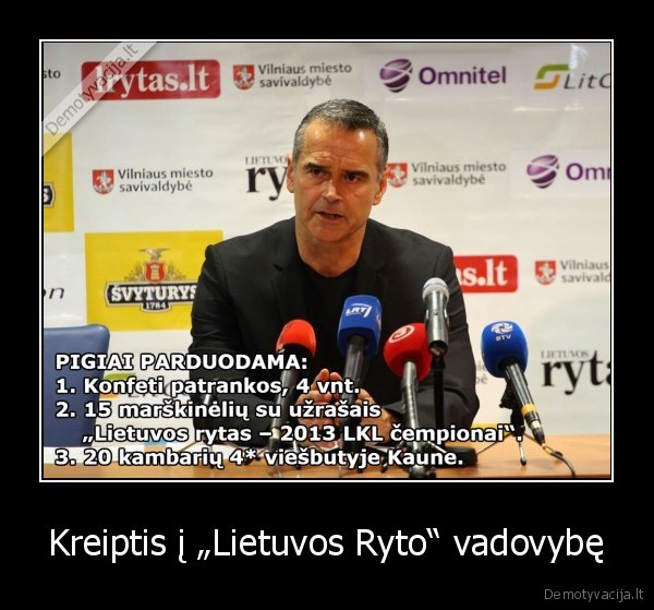 Kreiptis į „Lietuvos Ryto“ vadovybę - 