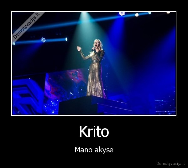 Krito - Mano akyse