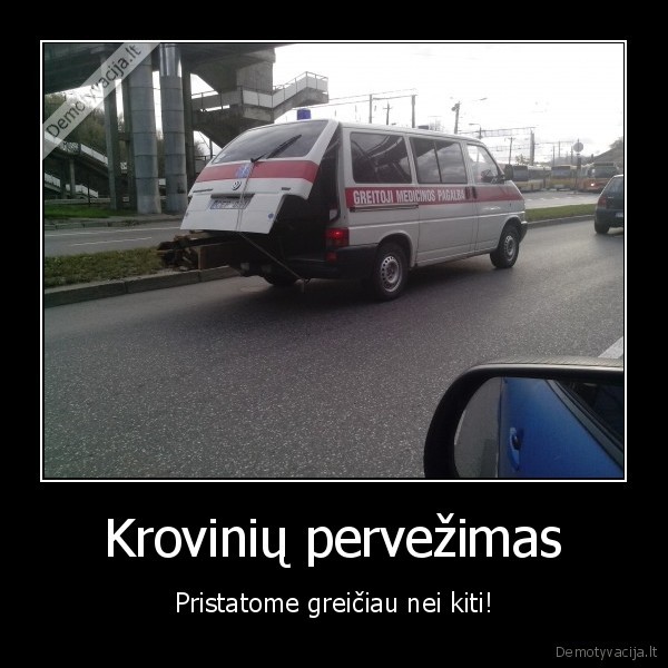 Krovinių pervežimas - Pristatome greičiau nei kiti!