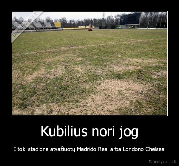 Kubilius nori jog - Į tokį stadioną atvažiuotų Madrido Real arba Londono Chelsea