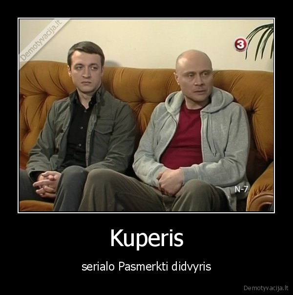 Kuperis - serialo Pasmerkti didvyris