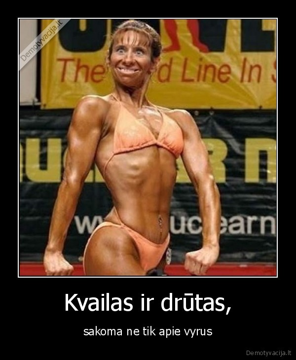 Kvailas ir drūtas, - sakoma ne tik apie vyrus