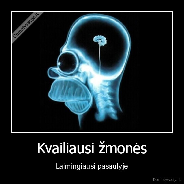 Kvailiausi žmonės - Laimingiausi pasaulyje