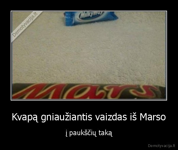 Kvapą gniaužiantis vaizdas iš Marso - į paukščių taką