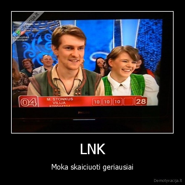 LNK - Moka skaiciuoti geriausiai