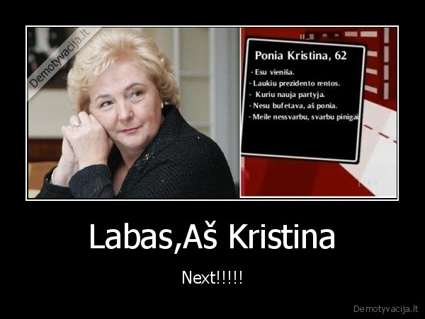 Labas,Aš Kristina - Next!!!!!