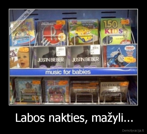 Labos nakties, mažyli... - 