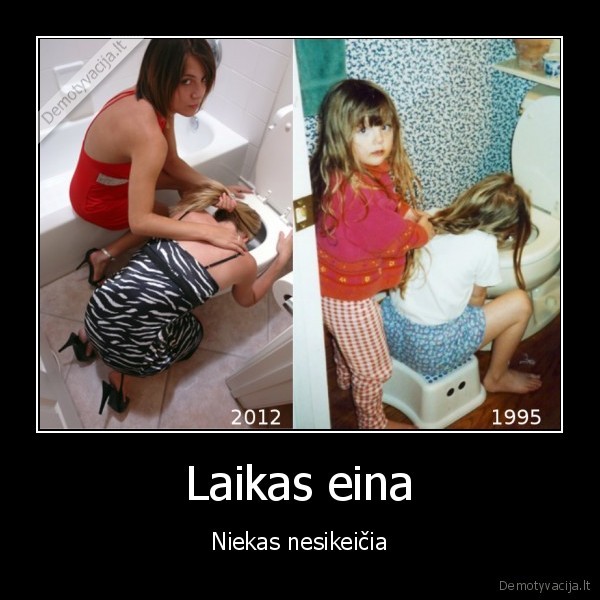 Laikas eina - Niekas nesikeičia