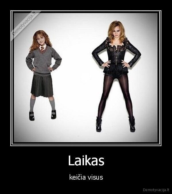 Laikas - keičia visus