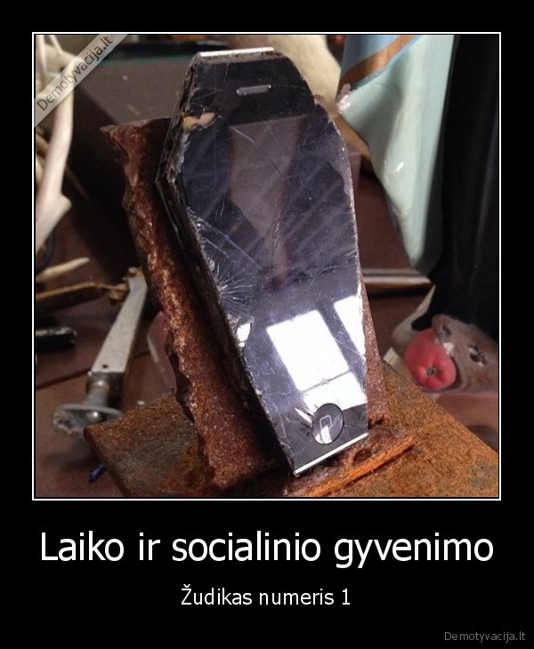 Laiko ir socialinio gyvenimo - Žudikas numeris 1