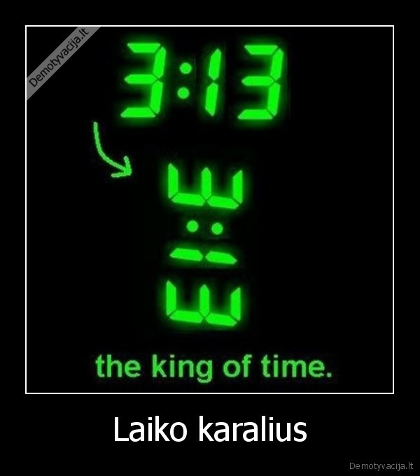 Laiko karalius - 