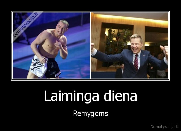 Laiminga diena - Remygoms