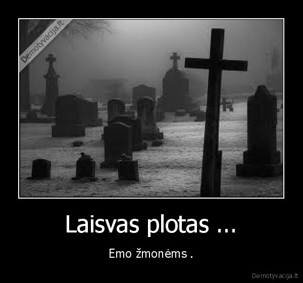 Laisvas plotas ... - Emo žmonėms .