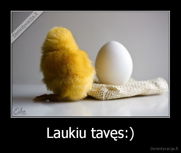 Laukiu tavęs:) - 