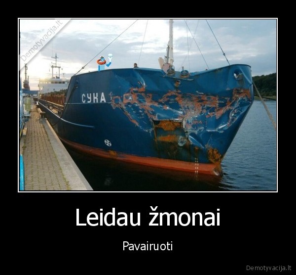 Leidau žmonai - Pavairuoti