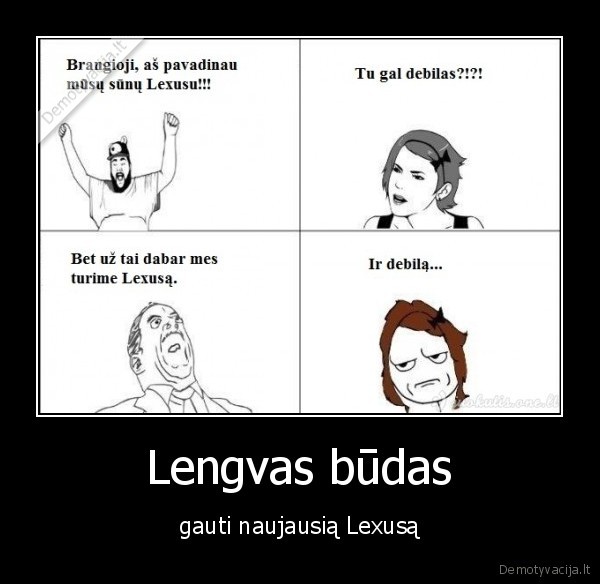 Lengvas būdas - gauti naujausią Lexusą