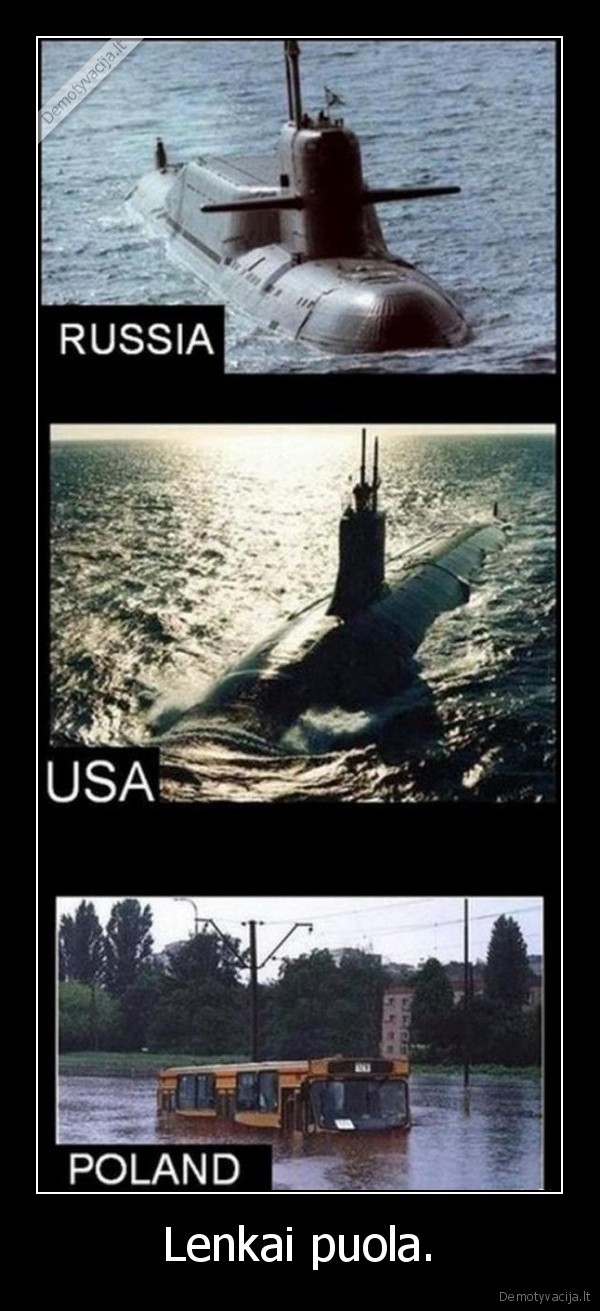 Lenkai puola. - 