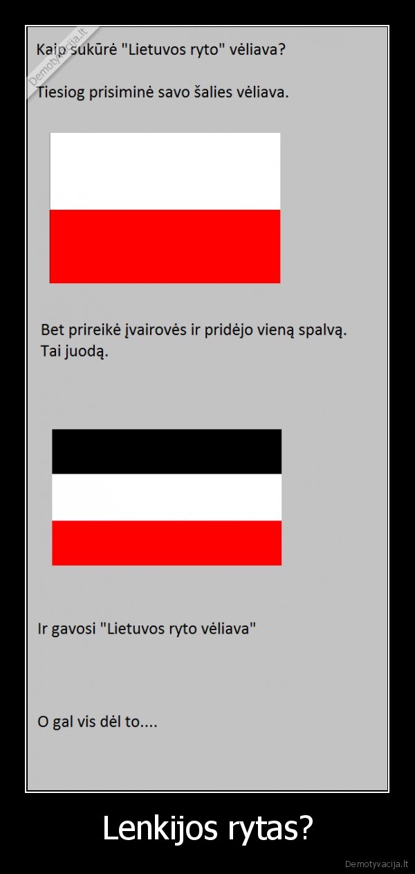 Lenkijos rytas? - 