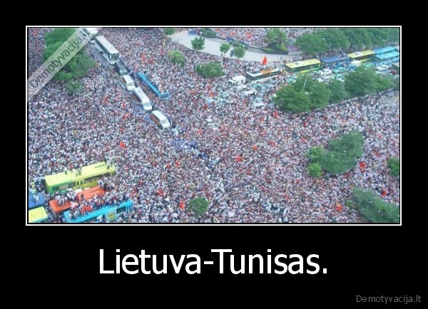 Lietuva-Tunisas. - 