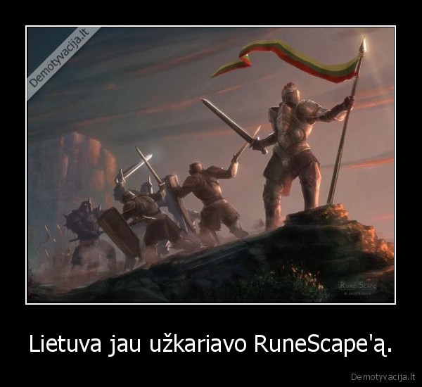 Lietuva jau užkariavo RuneScape'ą. - 