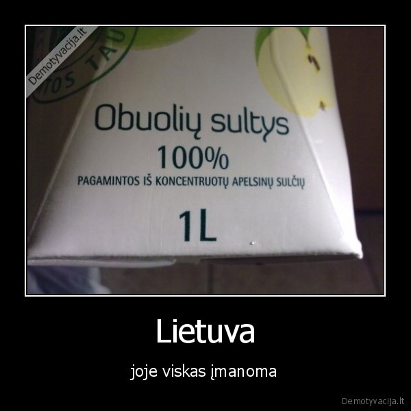 Lietuva - joje viskas įmanoma