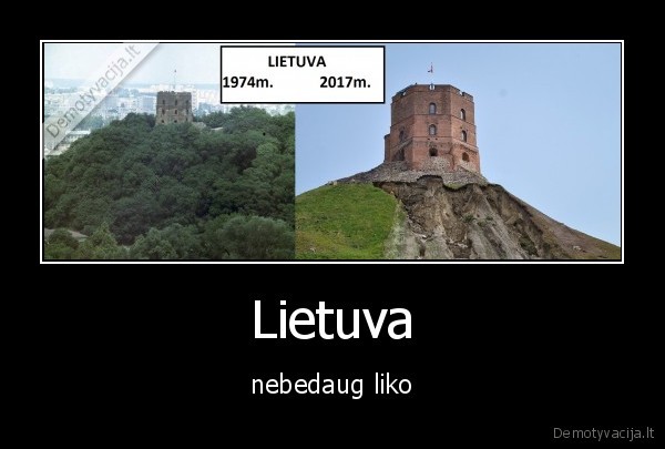 Lietuva - nebedaug liko