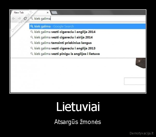 Lietuviai - Atsargūs žmonės