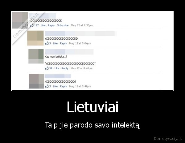 Lietuviai - Taip jie parodo savo intelektą