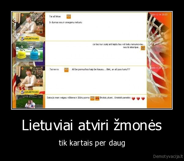 Lietuviai atviri žmonės - tik kartais per daug