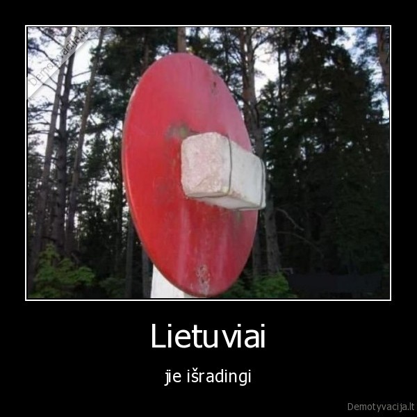 Lietuviai - jie išradingi