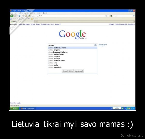 Lietuviai tikrai myli savo mamas :) - 