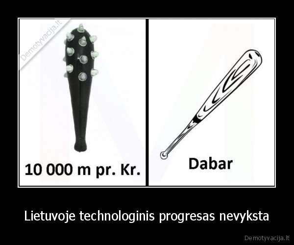 Lietuvoje technologinis progresas nevyksta - 