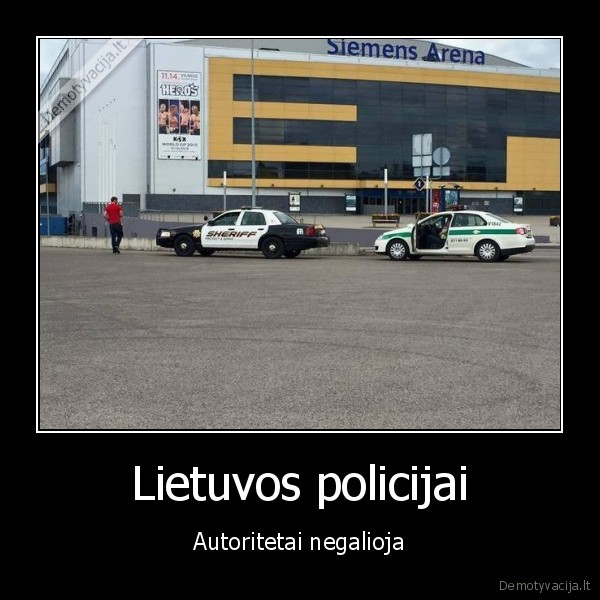 Lietuvos policijai - Autoritetai negalioja