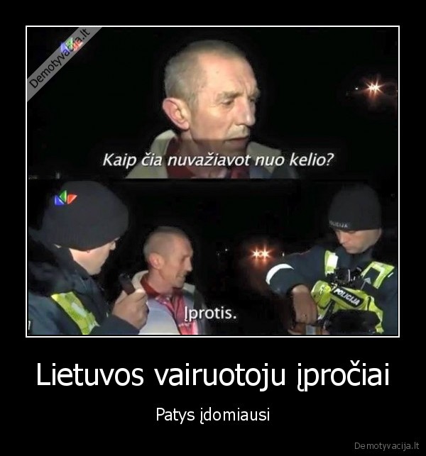 Lietuvos vairuotoju įpročiai - Patys įdomiausi