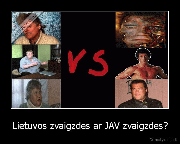 Lietuvos zvaigzdes ar JAV zvaigzdes? - 